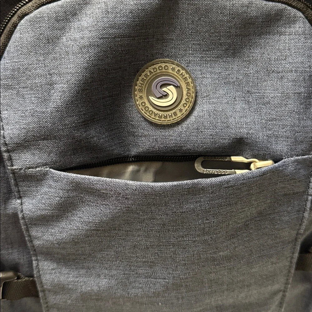 Shrradoo Stylish Blue Backpack for Men